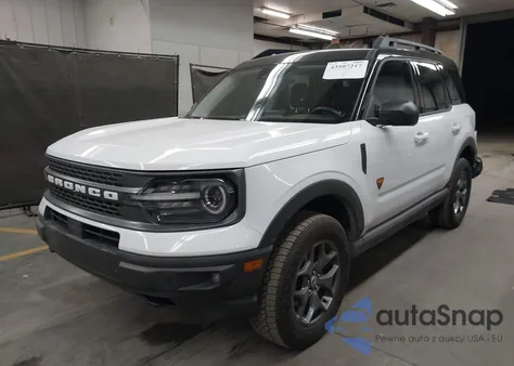 2023 Ford Bronco Sport Badlands from USA, damaged, VIN 3FMCR9D93PRD08320